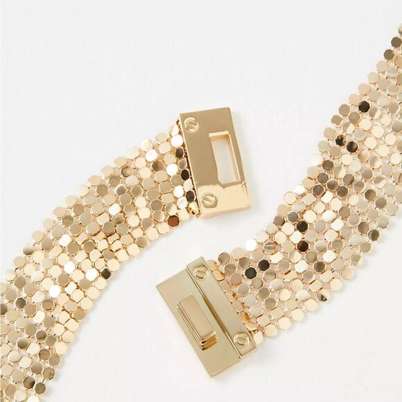 Free People Magic Choker with lock and extender in gold - Picture 4 of 8